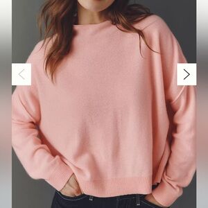 Pilcro Soft Blue Women's Turtleneck Sweater